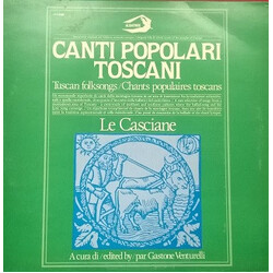 Le Casciane Canti Popolari Toscani Vinyl LP USED