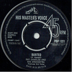 Ray Charles And His Orchestra / Ray Charles Busted / Making Believe USED VINYL 7INCH 45 RPM SINGLE