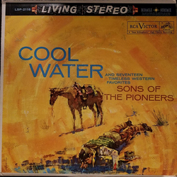 The Sons Of The Pioneers Cool Water Vinyl LP USED
