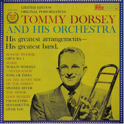 Tommy Dorsey And His Orchestra His Greatest Arrangements - His Greatest Band Vinyl LP USED