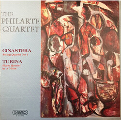 Alberto Ginastera / Joaquín Turina / The Philarte Quartet String Quartet No. 1 / Piano Quartet In A Minor Vinyl LP USED