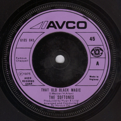 The Softones That Old Black Magic Vinyl 7" USED