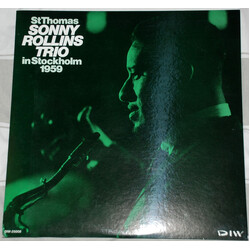 Sonny Rollins Trio St Thomas - Sonny Rollins Trio In Stockholm 1959 Vinyl LP USED