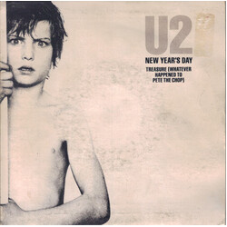 U2 New Year's Day VINYL 7" USED