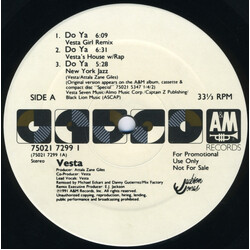 Vesta Williams Do Ya USED VINYL 12INCH PROMO