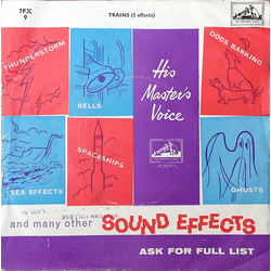 No Artist Sound Effects - Trains (5 Effects) Vinyl 7" USED