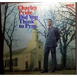 Charley Pride Did You Think To Pray Vinyl LP USED