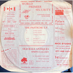 Unknown Artist The Pastiche E.P. USED VINYL 12INCH WHITE LABEL