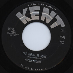 Hadda Brooks The Thrill Is Gone / There Is No Greater Love USED VINYL 7INCH