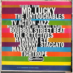 Mundell Lowe And His All Stars Themes From Mr. Lucky The Untouchables And Other TV Action Jazz Vinyl LP USED