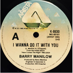 Barry Manilow I Wanna Do It With You USED VINYL 7INCH 45 RPM SINGLE