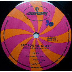 10CC Art For Arts Sake USED VINYL 7INCH 45 RPM SINGLE