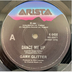 Gary Glitter Dance Me Up USED VINYL 7INCH 45 RPM SINGLE