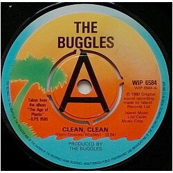 The Buggles Clean, Clean Vinyl 7" USED