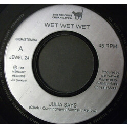 Wet Wet Wet Julia Says Vinyl 7" USED