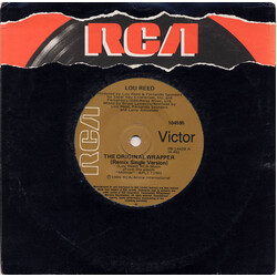 Lou Reed The Original Wrapper / Video Violence USED VINYL 7INCH 45 RPM SINGLE