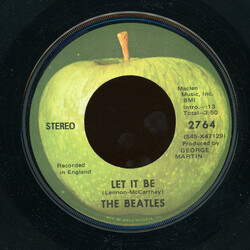 The Beatles Let It Be USED VINYL 7INCH 45 RPM SINGLE REISSUE