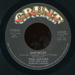Paul Kantner / Grace Slick Sunfighter USED VINYL 7INCH 45 RPM