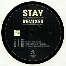 Jullian Gomes / Zaki Ibrahim Stay (Remixes) Vinyl 12" USED