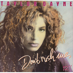 Taylor Dayne Don't Rush Me USED VINYL 12INCH SINGLE