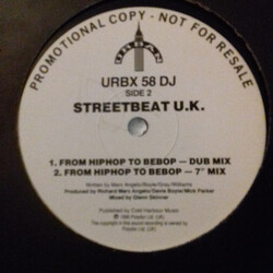 Streetbeat U.K. From Bebop To Hiphop USED VINYL 12INCH PROMO