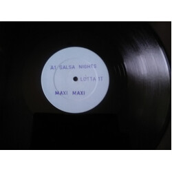 Maxi Maxi Salsa Nights USED VINYL 12INCH 45 RPM SINGLE WHITE LABEL