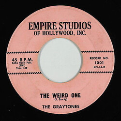 Dave Gray & The Graytones The Weird One / You're The One USED VINYL 7INCH 45 RPM