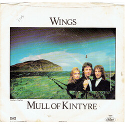 Paul McCartney & Wings Mull Of Kintyre / Girls School USED VINYL 7INCH 45 RPM SINGLE