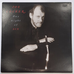 Joe Cocker One Night Of Sin Vinyl LP USED