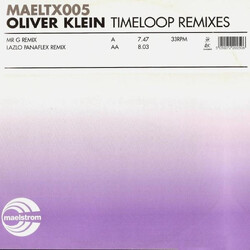 Oliver Klein Timeloop (Remixes) VINYL 12" USED