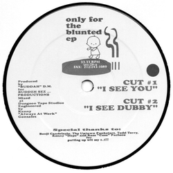 Danny Morales Only For The Blunted EP Vinyl 12" USED