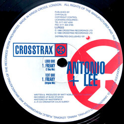 Antonio & Lee Freaky USED VINYL 12INCH 45 RPM