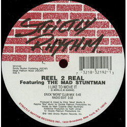 Reel 2 Real / The Mad Stuntman I Like To Move It USED VINYL 12INCH 33 S RPM