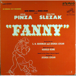 Ezio Pinza / Walter Slezak Fanny (Original Cast Recording) Vinyl LP USED
