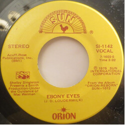 Orion (23) Ebony Eyes USED VINYL 7INCH 45 RPM SINGLE