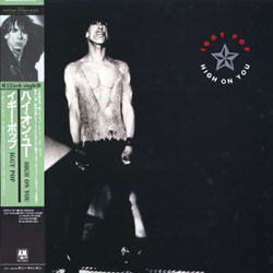 Iggy Pop High On You USED VINYL 12INCH