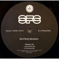 Soul Family Sensation Perfect Life / 747 Tonight USED VINYL 12INCH 45 RPM PROMO