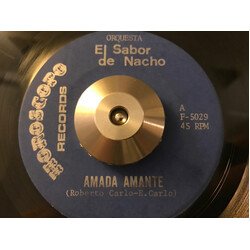 Orquesta El Sabor De Nacho Amada Amante / Don Lengua USED VINYL 7INCH 45 RPM
