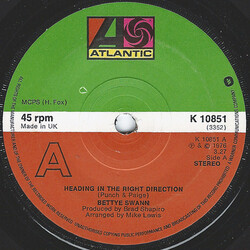 Bettye Swann Heading In The Right Direction / Be Strong Enough To Hold On USED VINYL 7INCH 45 RPM SINGLE