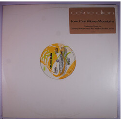 Céline Dion Love Can Move Mountains USED VINYL 12INCH 33 S RPM MISPRINT PROMO STEREO