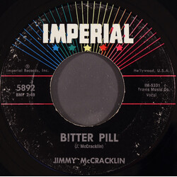 Jimmy McCracklin Bitter Pill / Head Over Flip USED VINYL 7INCH SINGLE 45 RPM