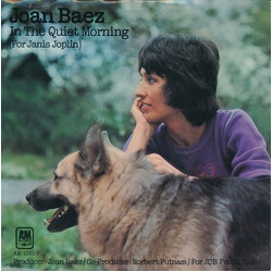 Joan Baez In The Quiet Morning (For Janis Joplin) USED VINYL 7INCH 45 RPM SINGLE