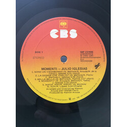 Julio Iglesias Momenti Vinyl LP USED