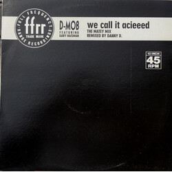 D Mob / Gary Haisman We Call It Acieeed USED VINYL 12INCH 45 RPM