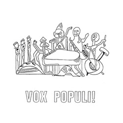 Vox Populi! La Cathédrale Morte Vinyl LP USED