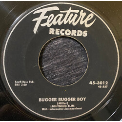 Lightning Slim Bugger Bugger Boy / Ethel Mae USED VINYL 7INCH 45 RPM