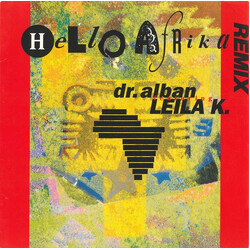 Dr. Alban / Leila K Hello Afrika (Remix) USED VINYL 12INCH 33 S RPM MAXI-SINGLE
