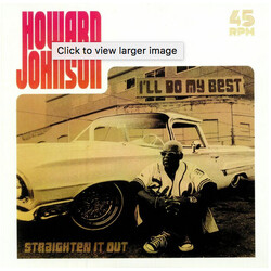Howard Johnson Ill Do My Best / Straighten It Out USED VINYL 7INCH 45 RPM SINGLE