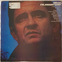 Johnny Cash Hello, I'm Johnny Cash Vinyl LP USED