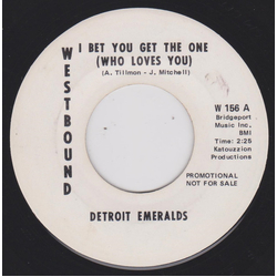 Detroit Emeralds I Bet You Get The One (Who Loves You) / If I Lose Your Love Vinyl 7" USED